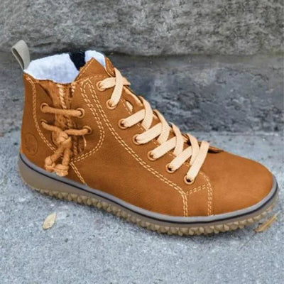 Sandra™ | Warm Ankle Boots with Playful Details
