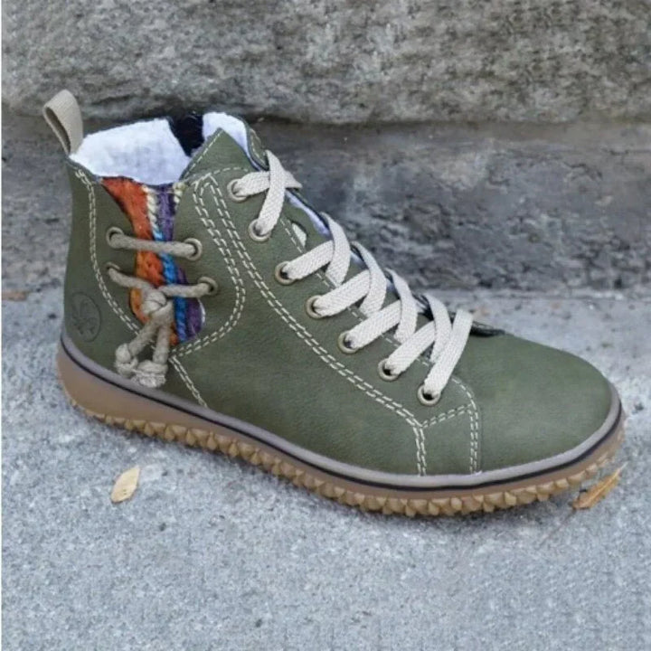 Sandra™ | Warm Ankle Boots with Playful Details