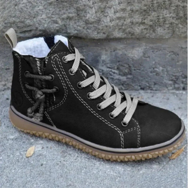 Sandra™ | Warm Ankle Boots with Playful Details