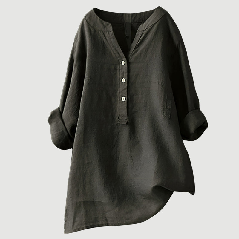 Zarina™ | Comfortable Linen Blouse