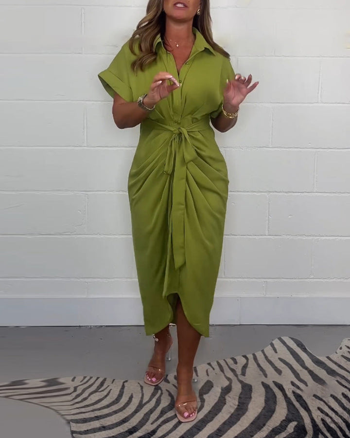 Valerie™ | Elegant Pleated Dress