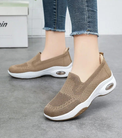 Gitte - Orthopaedic Breathable Knitted Slip-On Sneakers