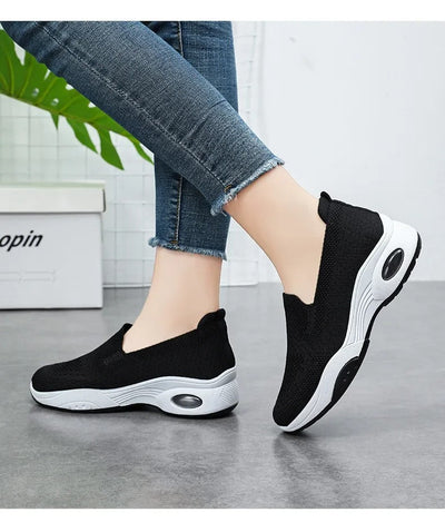 Gitte - Orthopaedic Breathable Knitted Slip-On Sneakers