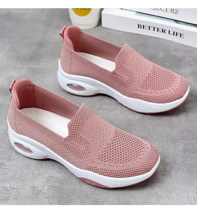 Gitte - Orthopaedic Breathable Knitted Slip-On Sneakers