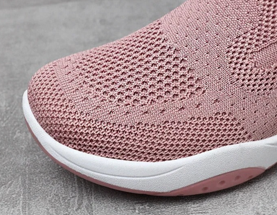 Gitte - Orthopaedic Breathable Knitted Slip-On Sneakers