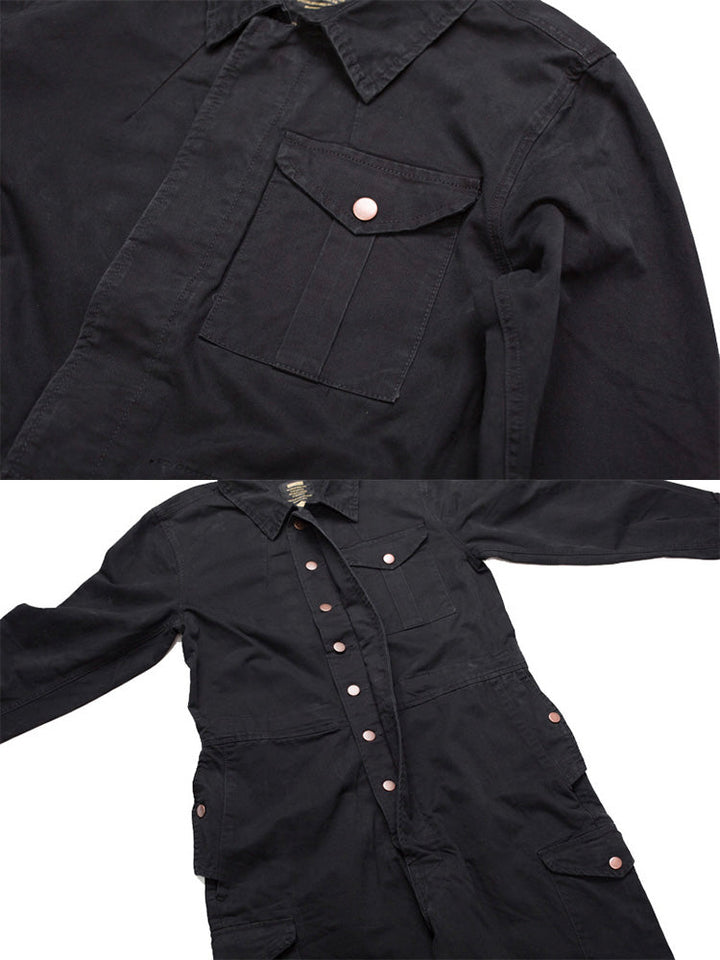 Men's Work Overall in Canvas