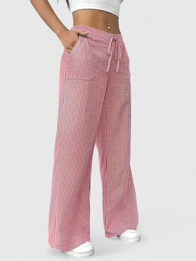 Dominique™ | Comfortable Wide Trousers with Elegant Details