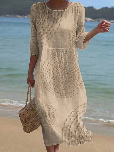 Mira™ | Summer Dress with Delicate Texture