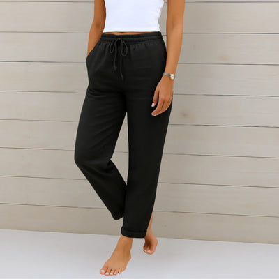 Ellaine™ | Linen Stretch Trousers
