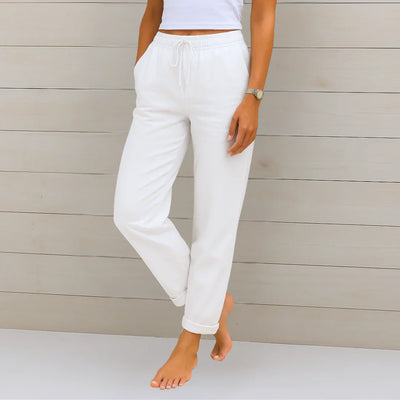Ellaine™ | Linen Stretch Trousers