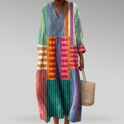 Carla™ | Elegant Geometric Dress