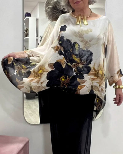 Dafne™ | Stylish Floral Top & Pants Set