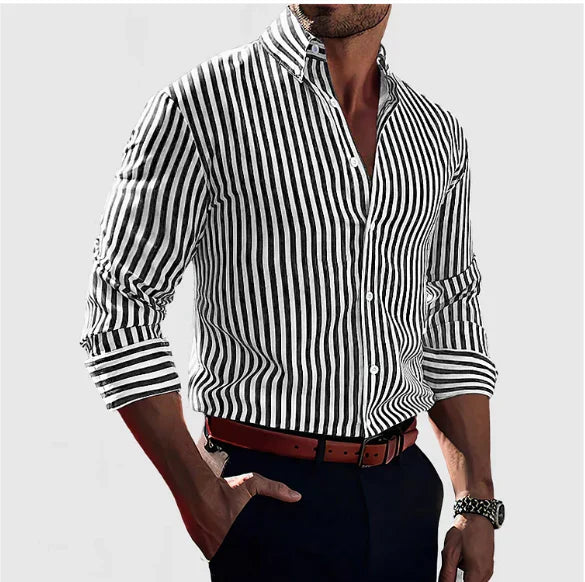 Tony™ | Bold Striped Shirt