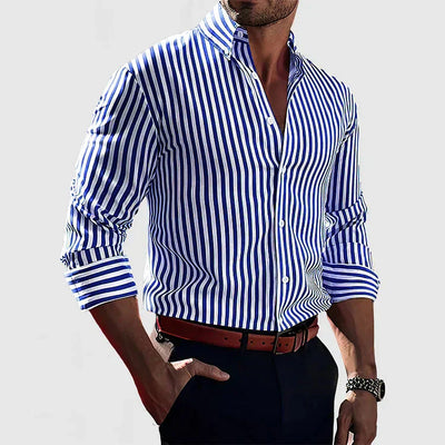 Tony™ | Bold Striped Shirt