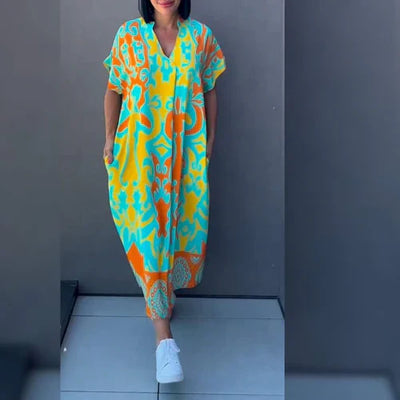 Elena™ | Elegant Floral Dress