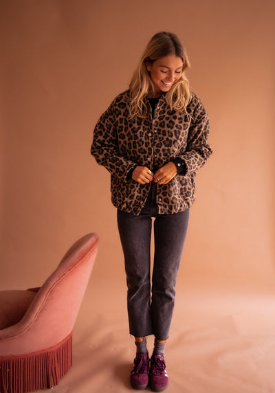Charlene™ | Trendy Leopard Jacket