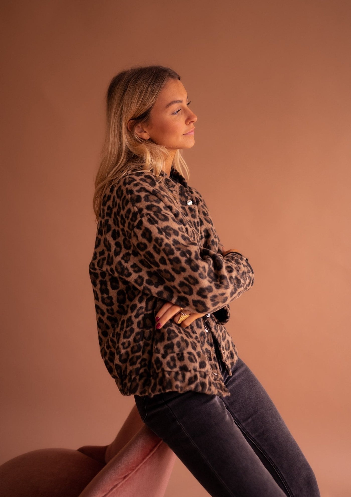 Charlene™ | Trendy Leopard Jacket