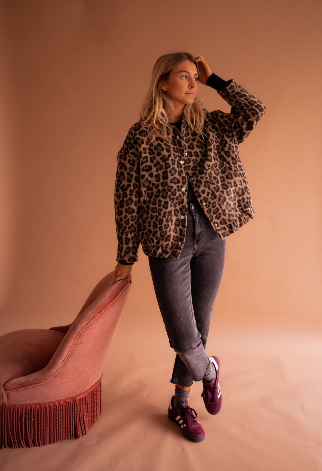 Charlene™ | Trendy Leopard Jacket