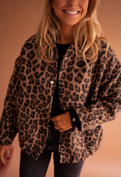 Charlene™ | Trendy Leopard Jacket
