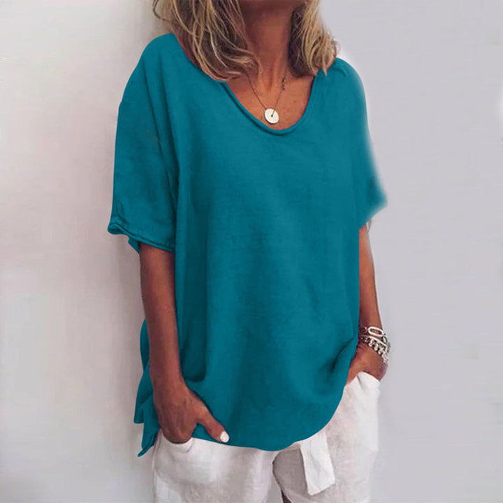 Anna™ | Comfortable Cotton Loose Blouse