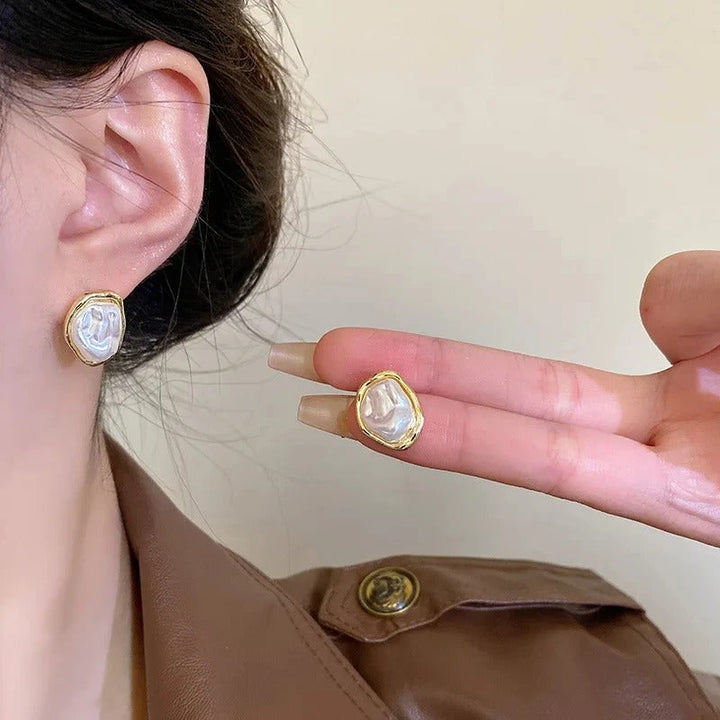 Elegant Pearl Earrings