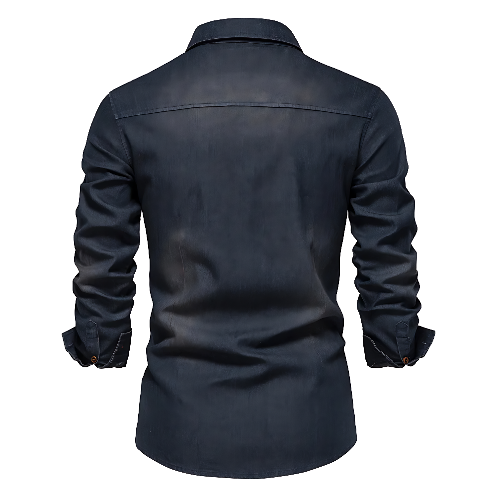Jim™ | Casual Cotton & Denim Shirt