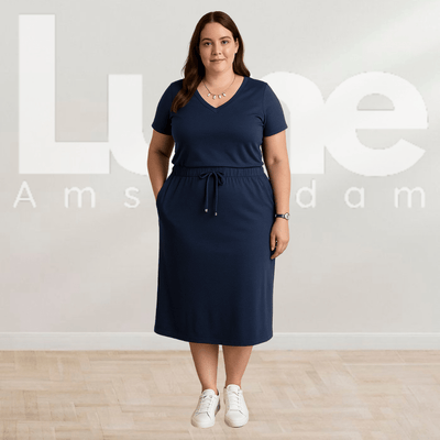 Noa™ | Stylish V-Neck Top & Skirt
