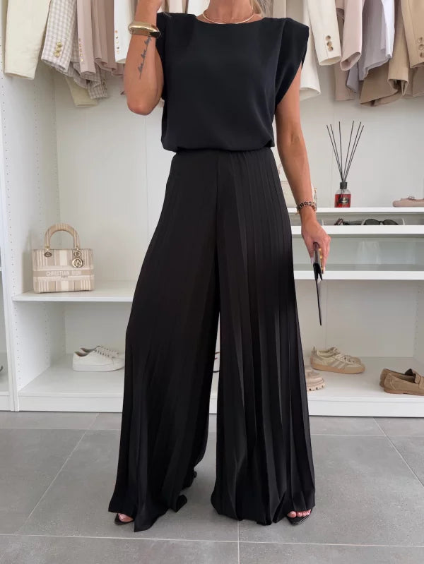 Maruja™ | Elegant Top & Pants Set