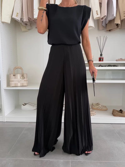 Maruja™ | Elegant Top & Pants Set