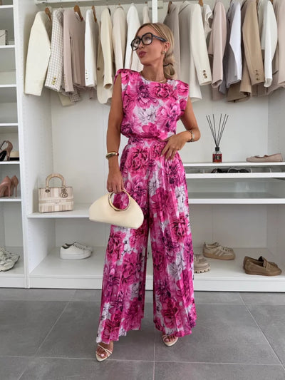 Maruja™ | Elegant Top & Pants Set