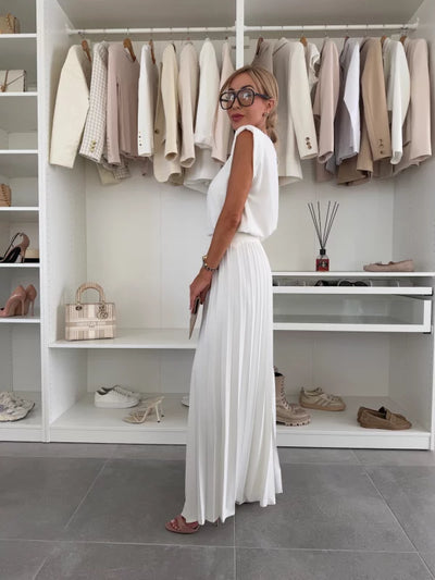 Maruja™ | Elegant Top & Pants Set