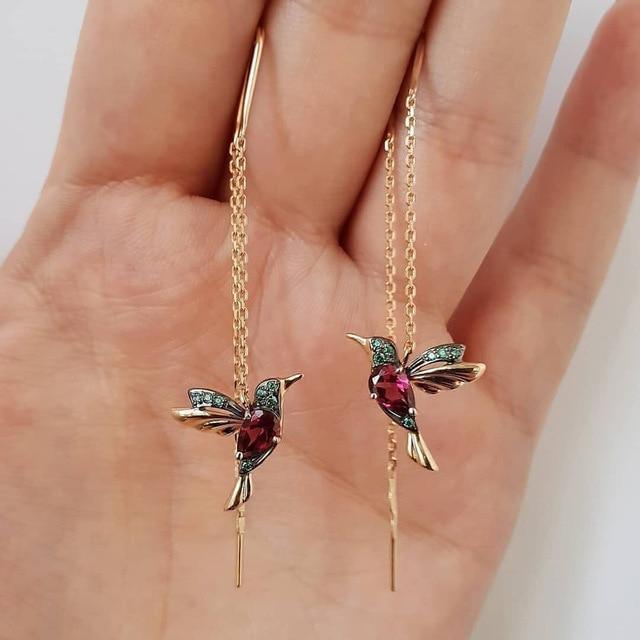 Ophira | Hummingbird Earrings