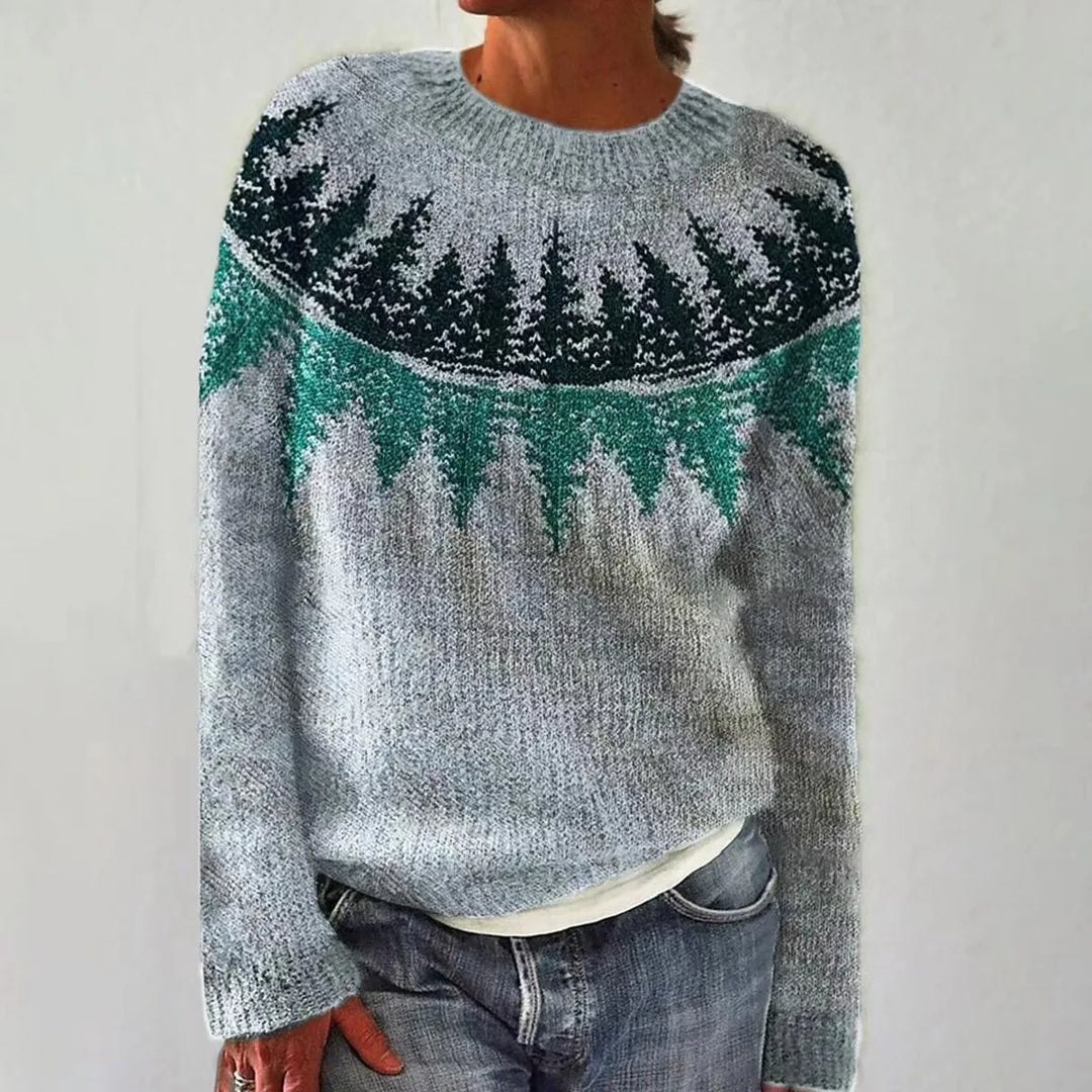 Silvia | Retro Knitted Sweater