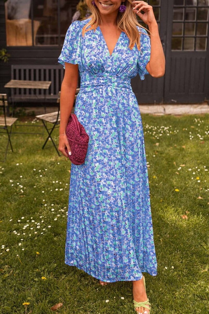 Sandra™ | Elegant Maxi Dress with V-Neck