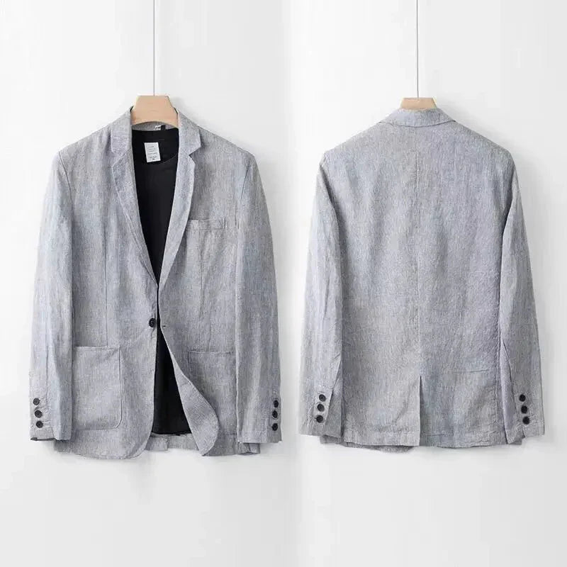 Savelli™ | Elegant Linen Suit