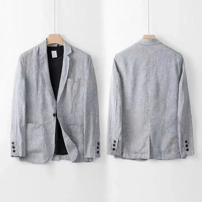 Savelli™ | Elegant Linen Suit