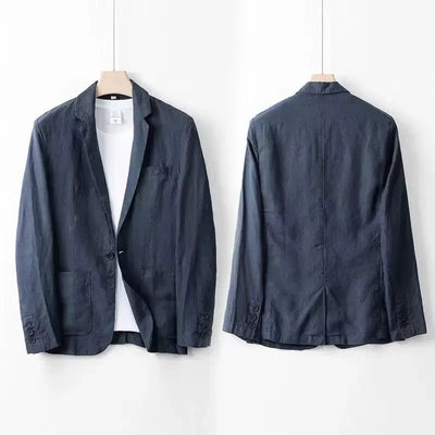 Savelli™ | Elegant Linen Suit