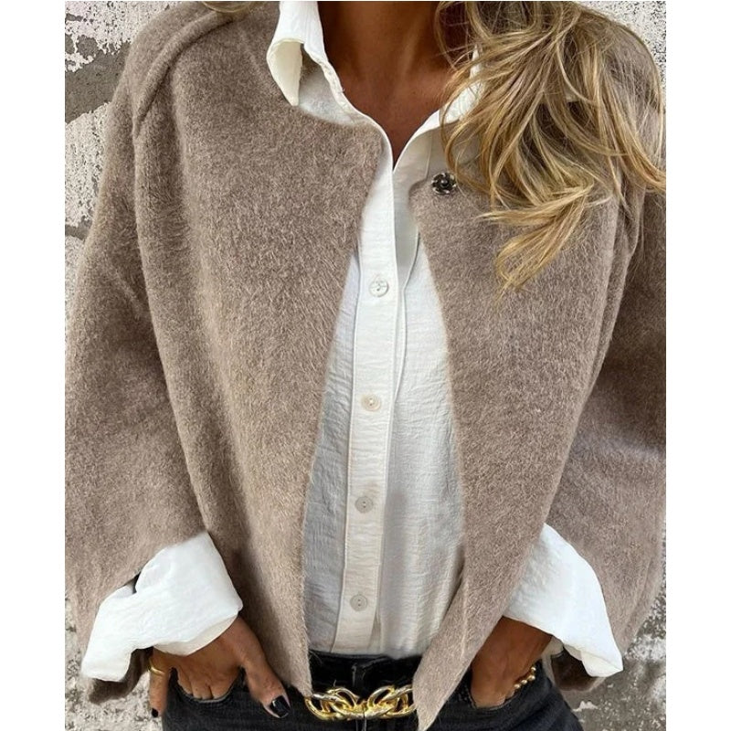 Elise™ | Short Jacket with Chic Flared Sleeves
