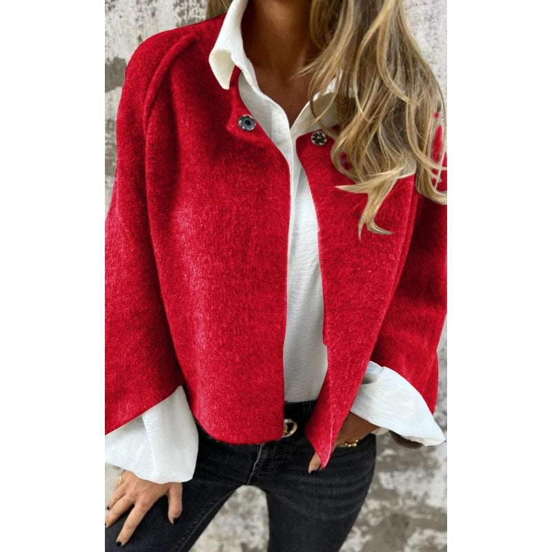 Elise™ | Short Jacket with Chic Flared Sleeves