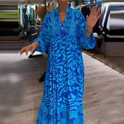 Gisila™ | Elegant Vibrant Maxi Dress