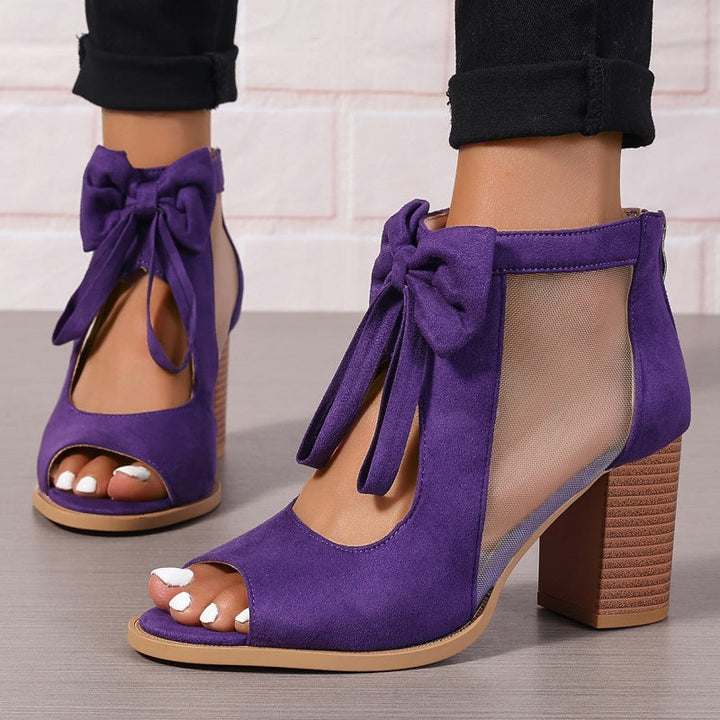 Rachele™ | Bow Charm Orthopedic Heels
