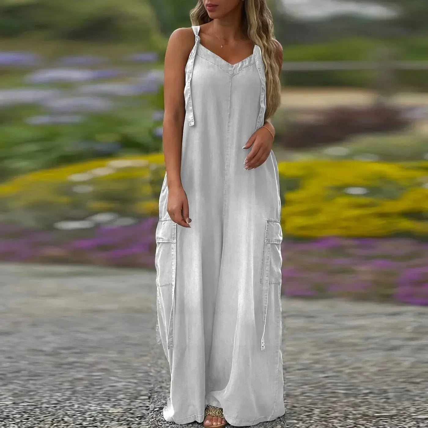Tilda™ | Wide-Leg Jumpsuit with Pockets