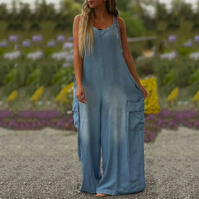 Tilda™ | Wide-Leg Jumpsuit with Pockets