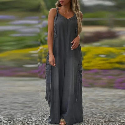 Tilda™ | Wide-Leg Jumpsuit with Pockets