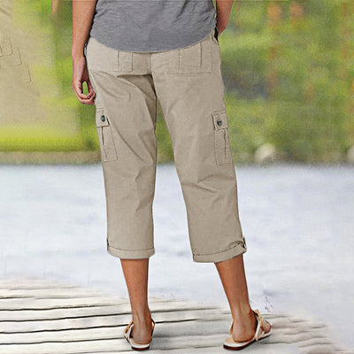 Capri™ | Cargo Trousers with Elastic Waistband