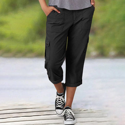 Capri™ | Cargo Trousers with Elastic Waistband