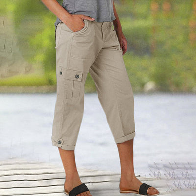 Capri™ | Cargo Trousers with Elastic Waistband