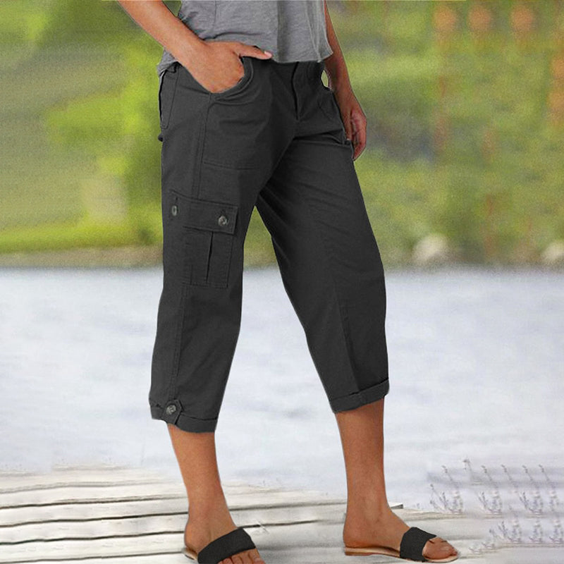 Capri™ | Cargo Trousers with Elastic Waistband