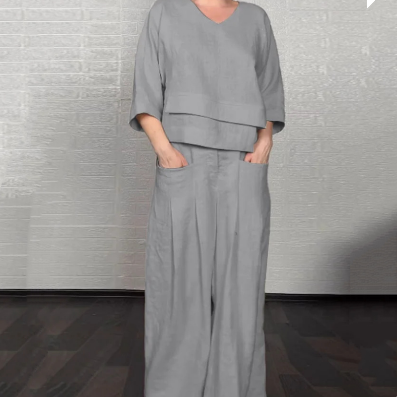 Valentino™ | 2-Piece Set with Relaxed Fit & Minimal Style for Everyday Wear