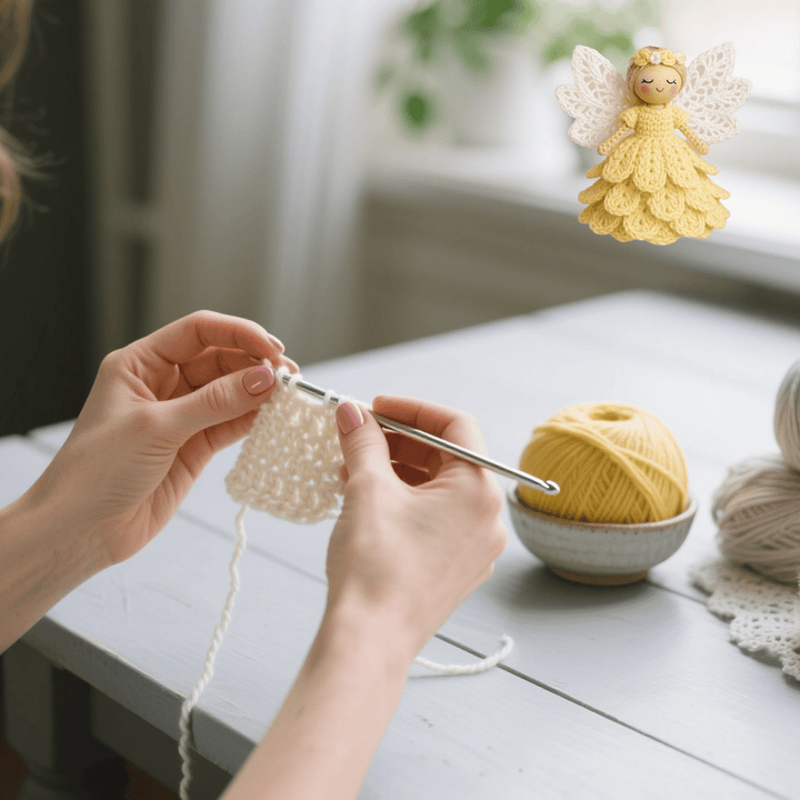 Crochet Your Own Angel – Complete Crochet Kit